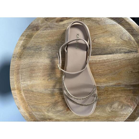 Kaanas Marquis Sandals Caramel Size 10 New in Box - Picture 9 of 11